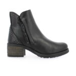 Μποτάκι Comfort με Ασημί Λεπτομέρειες στη Φτέρνα