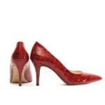 Gabriela Valeri Χειροποίητη Croco Γυναικεία Γόβα - Image 3