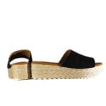 Eva Frutos Γυναικεία Flatform Παντόφλα σε Στυλ Ψάθας - Image 3