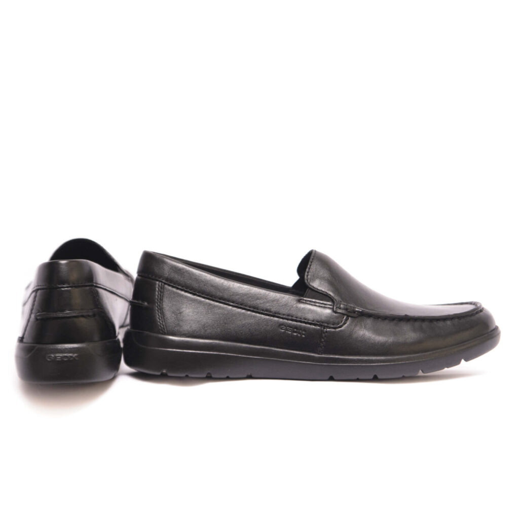 Geox Αντρικά Loafers Total Black