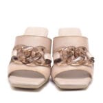 Gabriela Valeri Handmade Κίτρινη Γόβα με Κροσσάκια