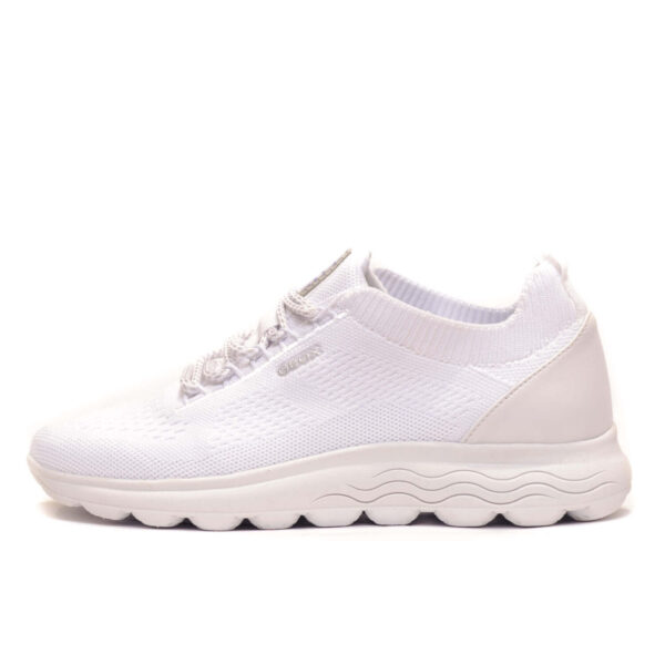 Geox Γυναικεία Spherica Total White Sneakers