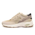 Geox Γυναικείο Sneaker Μπεζ με Αερόσολα