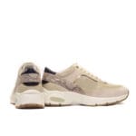 Geox Γυναικείο Sneaker Μπεζ με Αερόσολα