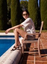 Hispanitas Μαύρες Mules με Διάφανο Τακούνι