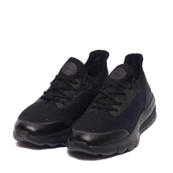 Geox Ανδρικά Total Black Sneakers με Spherica Actif Σόλα
