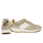 Geox Γυναικεία Σκρούρο Μπεζ Sneakers