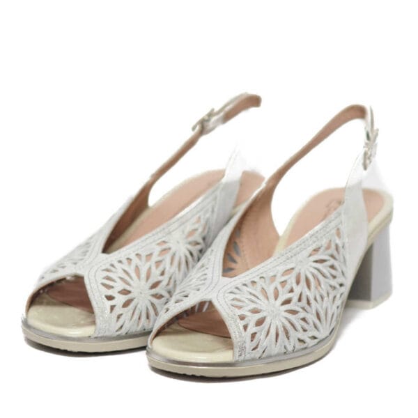 Pitillos Ανατομικά Ασημί Πέδιλα