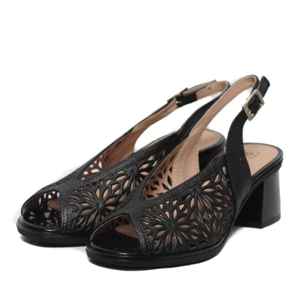 Pitillos Ανατομικά Μαύρα Πέδιλα