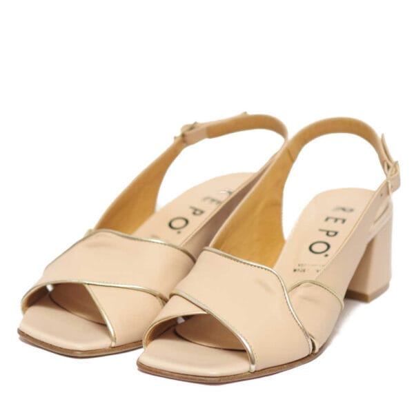 Repo Γυναικεία Nude Πέδιλα