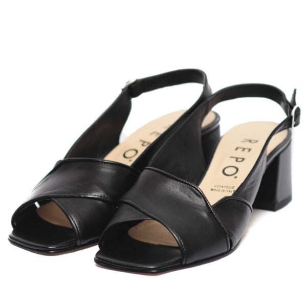 Repo Γυναικεία Μαύρα Πέδιλα