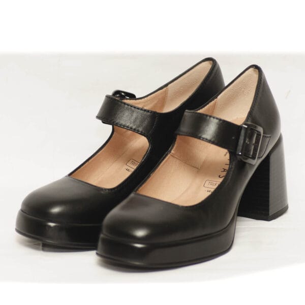 Paola Ferri Γυναικεία Μαύρα Πέδιλα Χιαστή