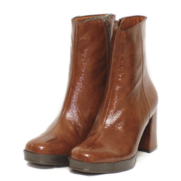 Desiree Total Flex Καφέ Μποτάκια