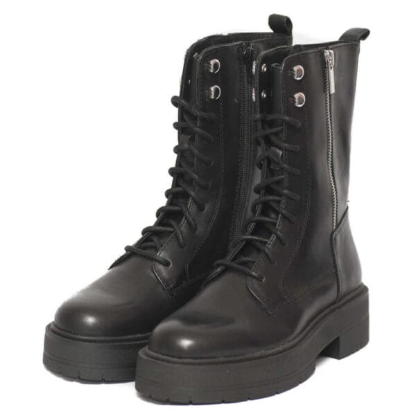 Geox Γυναικεία Αρβυλάκια Spherica με Εξωτερικό Φερμουάρ