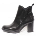 Yokono Γυναικεία Μαύρα Λουστριν Μποτάκια