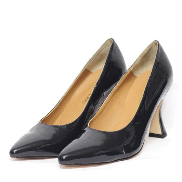 Paola Ferri Γυναικεία Λουστριν Μπλε Γόβα