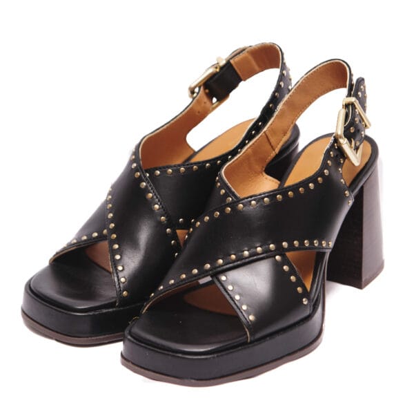 Alpe Γυναικεία Μαύρα Πέδιλα – 5128 09 05