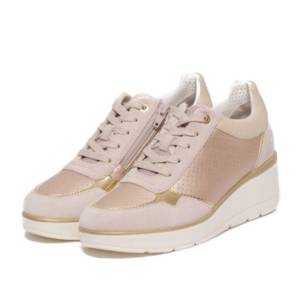 Geox Γυναικεία Sneakers Πλατφόρμα D25raa 0aj22 Cb55v