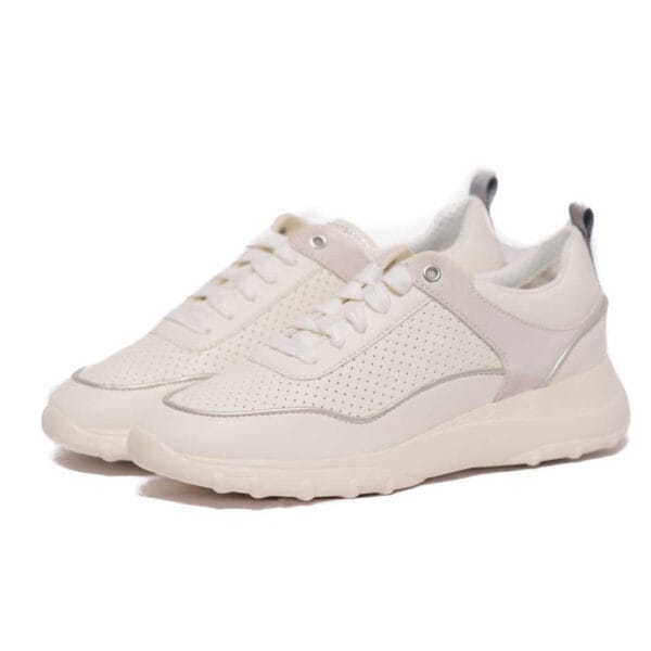 Geox Γυναικεία ‘Ασπρα Sneakers D35lpb 05422 C1r1z