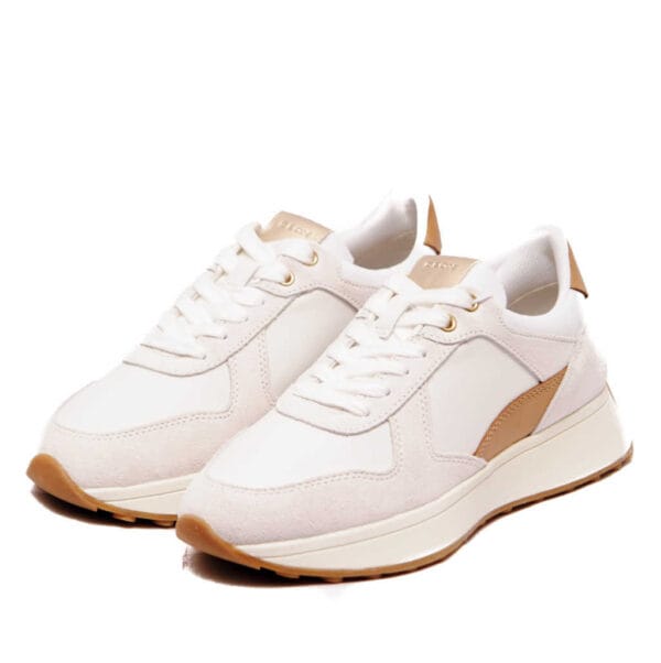 Geox Γυναικεία Off White Sneakers D45mda 02285 C1096