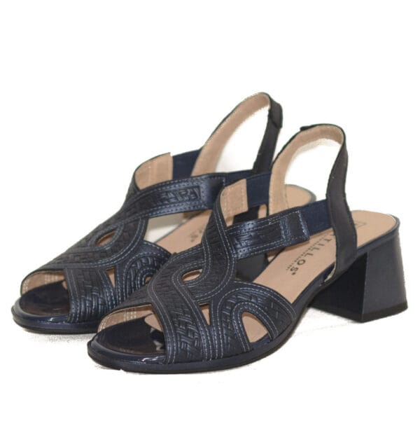 Pitillos Γυναικεία Ανατομικά Μπλε Πέδιλα – 5690