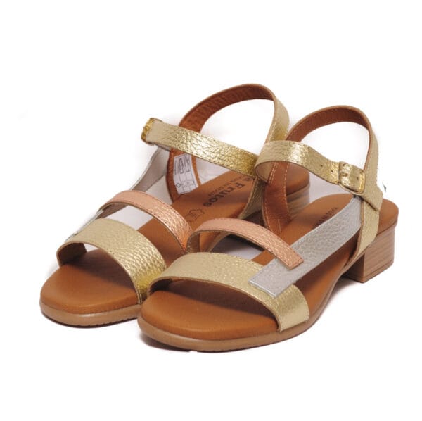 Eva Frutos Τρίχρωμα Πέδιλα – 1331