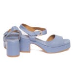 Paola Ferri Γυναικεία Μπλε Πέδιλα – D3363