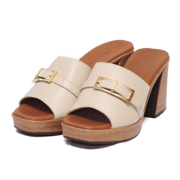 Sparwoman Cream Παντόφλα – 5396