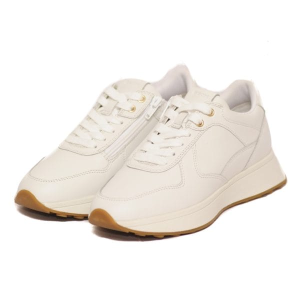 Geox Γυναικεία White Sneakers D45mda 00085 C1000