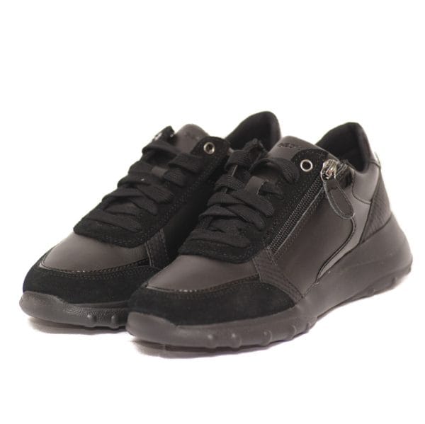 Geox Γυναικεία Black Sneakers D36lpb 05422 C9997