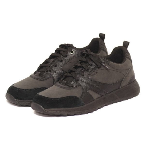 Geox Ανδρικά Μαύρα Sneakers U46f1a 0ekbu C9999