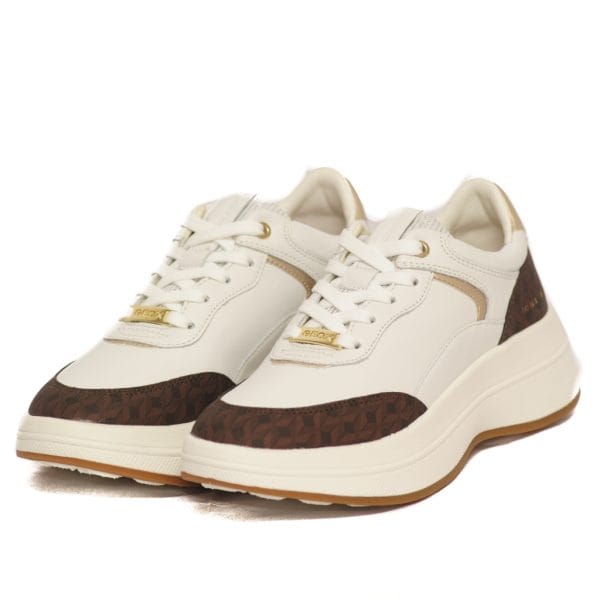 Geox Γυναικεία Άσπρα Sneakers με το Λογότυπο D46wtd 08504 C0356