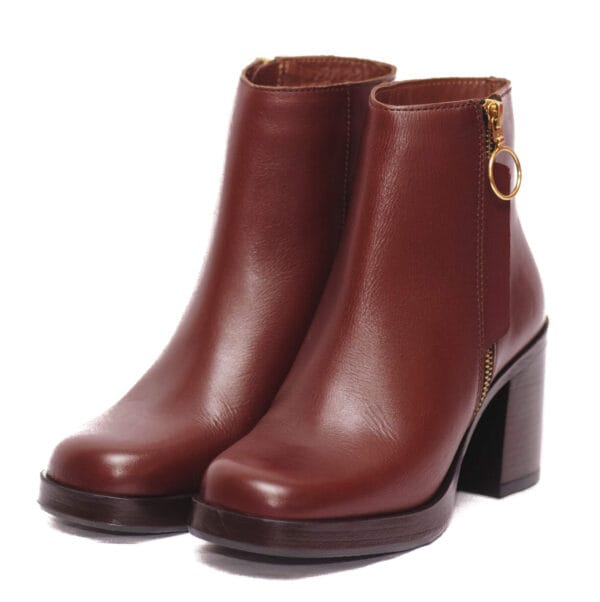 Yokono Γυναικεία Castana Μποτάκια Kolin 007