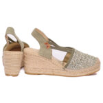 Vidorreta Χακί Εσπαντρίγια με Χρυσή Πλέξη 521/275 3