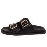 Alpe Γυναικεία Παντόφλα Με Χρυσούς Τοκάδες – 5447 4605