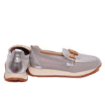 Hispanitas Γυναικεία Ασημί Sneakers Μοκασίνια Hv253919