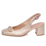 Gabriela Valeri Χρυσή Γόβα με Κόσμημα – 1122