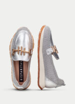 Hispanitas Γυναικεία Ασημί Sneakers Μοκασίνια Hv253919