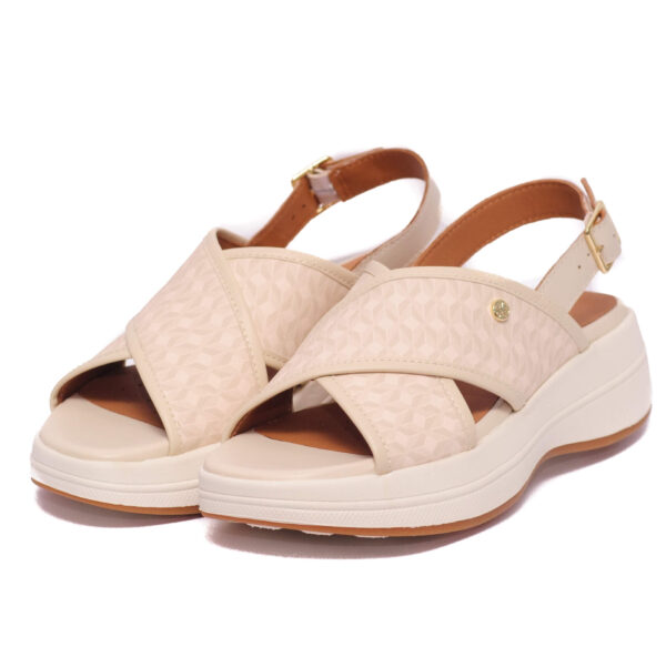 Geox Ανατομικά Μπεζ Πέδιλα με Spherica Σόλα D550vb 00485 C1122