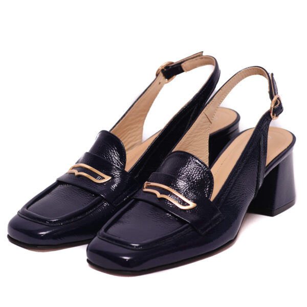 Gabriela Valeri Μπλε Λουστριν Γόβα – 1119