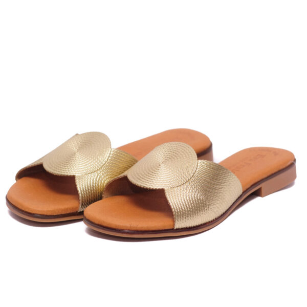 Eva Frutos Χρυσή Παντόφλα – 3050