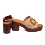 Eva Frutos Γυναικεία Καστορ Παντόφλα – 5611