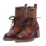 Hispanitas Γυναικεία Καφέ Μποτάκια Hi254281 – C004