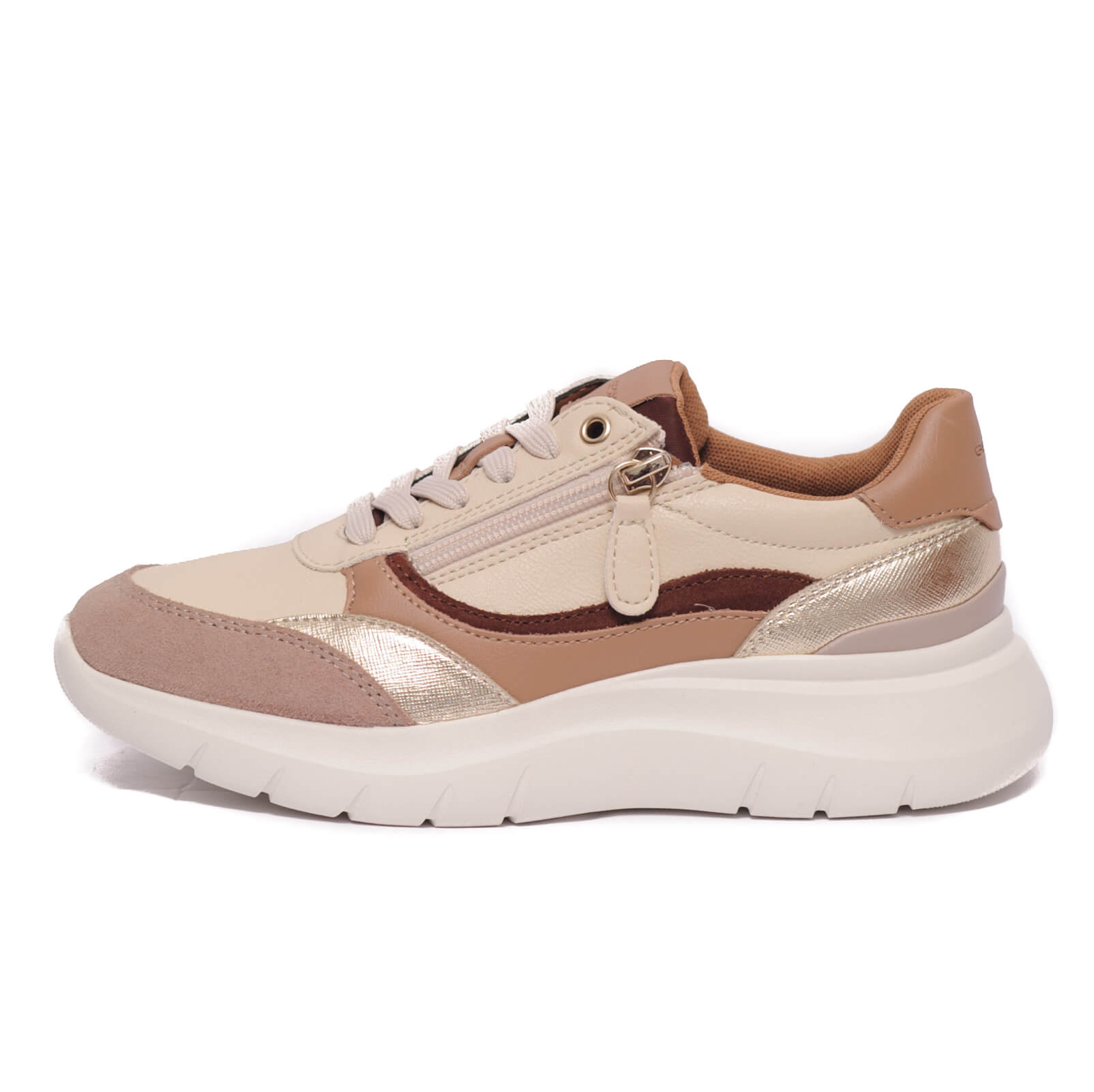 Geox Γυναικεία Μπεζ Sneakers D56yne 0bc6p C1056