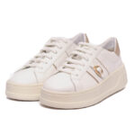 Geox Γυναικεία Άσπρα Sneakers D56wvb 085y2 C1327