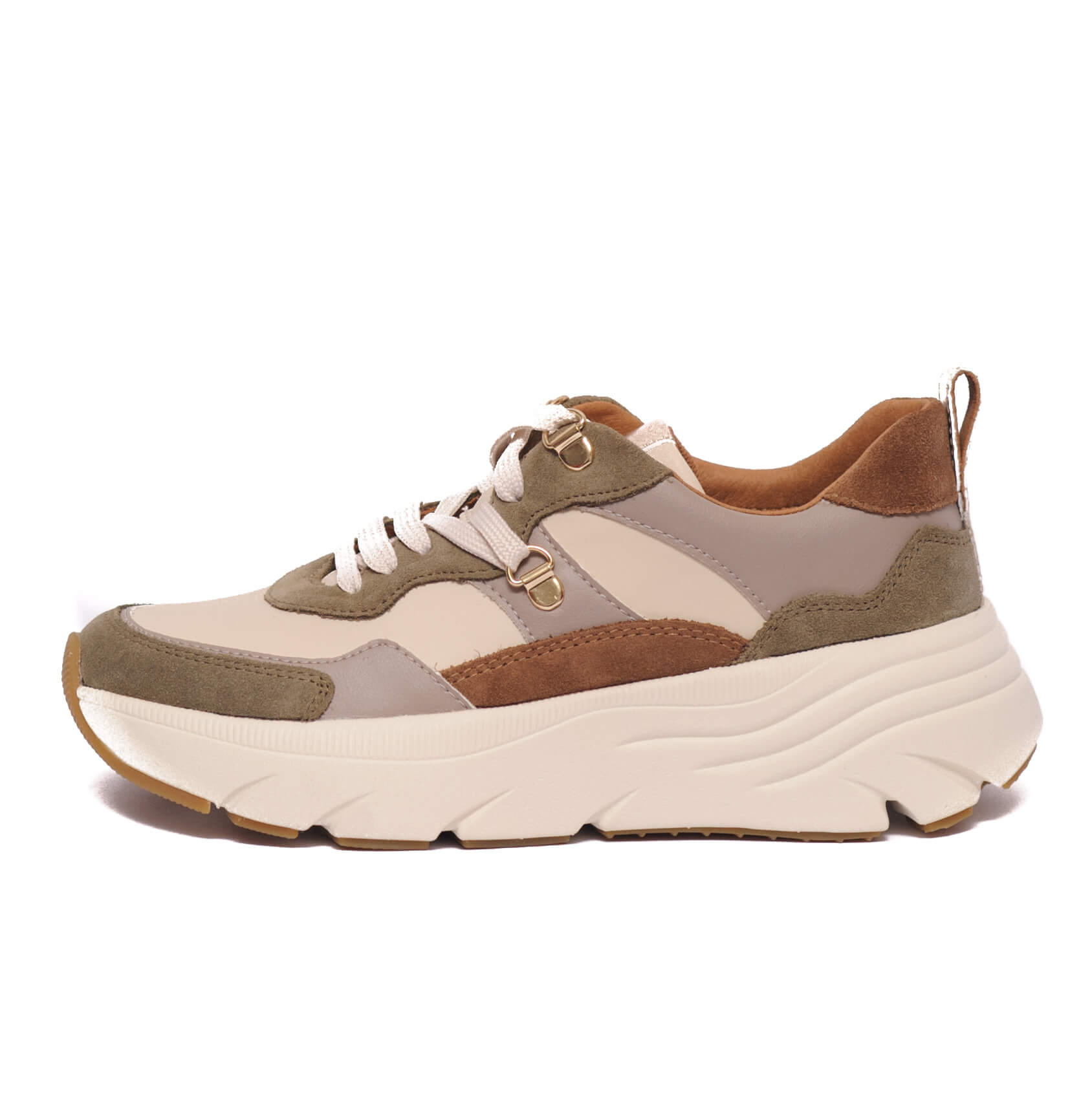Geox Γυναικεία Musk Powder Sneakers D36ufe 022bc Cb35x