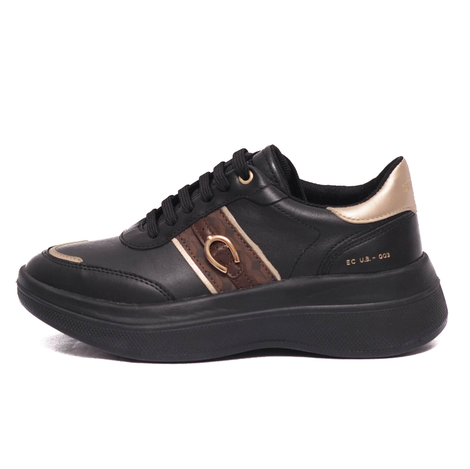 Geox Γυναικεία Μαύρα Sneakers D56wtb 08504 C9229