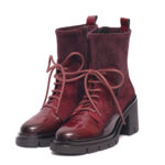 Hispanitas Γυναικεία Μπορντό Μποτάκια Hi254281 – C002