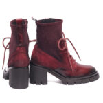 Hispanitas Γυναικεία Μπορντό Μποτάκια Hi254281 – C002