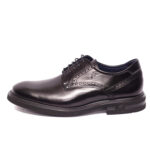 Fluchos Ανδρικά Μαύρα Δετά Παπούτσια F0630